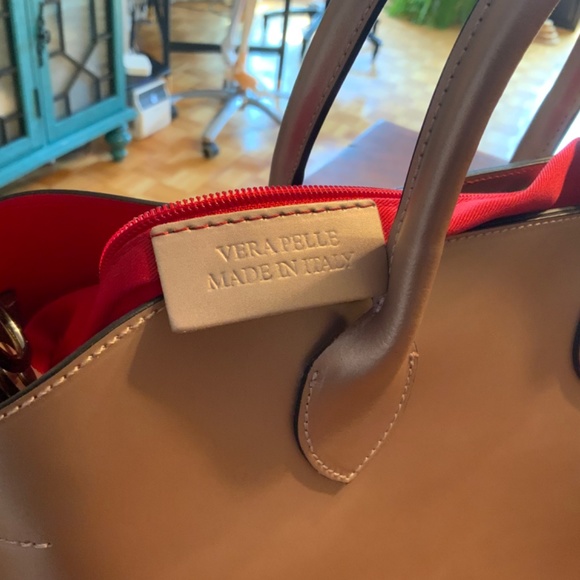 Rose gold bag made in Italy - Picture 6 of 7